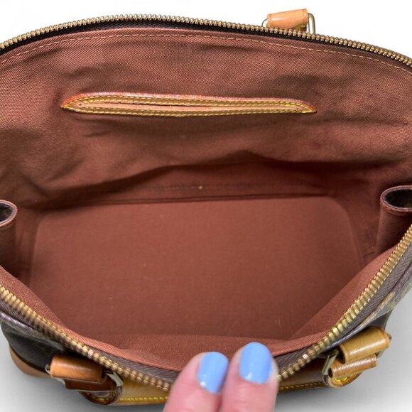 Louis Vuitton Monogram Alma PM Brown Canvas Handbag - Picture 16 of 16